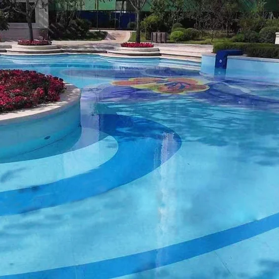 Rivestimento decorativo in vinile adesivo in PVC personalizzato personalizzato per piscina