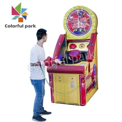 Attrezzatura da divertimento per interni del gioco di boxe a gettoni del parco colorato in vendita
