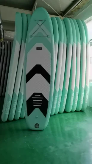 Pesca in acque piatte Stand up Paddle Board Tavola da surf gonfiabile Fusion a doppio strato Sup