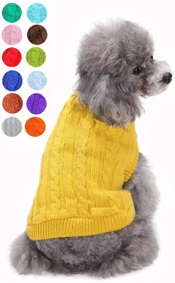 Prodotto per animali domestici maglione caldo alla moda e semplice